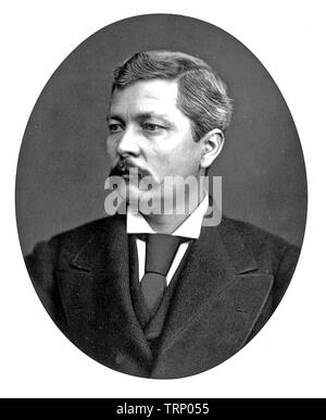 HENRY Morton Stanley (1841-1904) Journaliste et explorateur gallois Banque D'Images