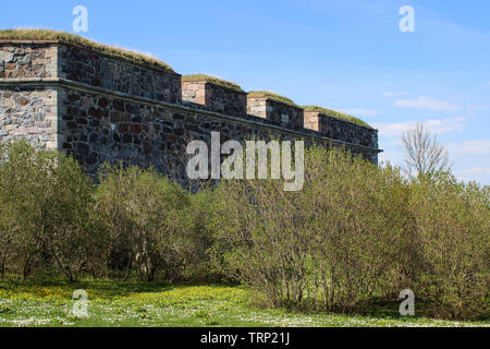Forteresse de Suomenlinna à Helsinki, Finlande Banque D'Images