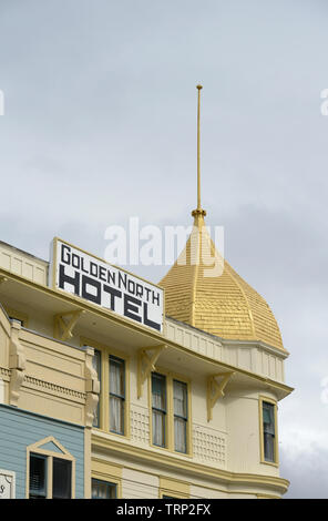 Golden North Hotel, Skagway, Alaska, le sud-est de l'Alaska, USA Banque D'Images