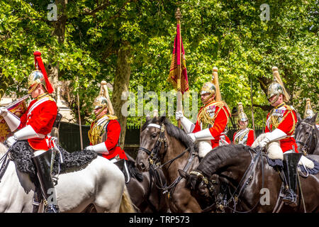 Trooping The Color 25th mai 2019 Londres Banque D'Images