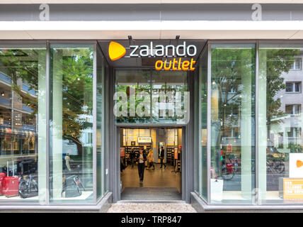 Zalando outlet store à Leipzig Allemagne Banque D'Images