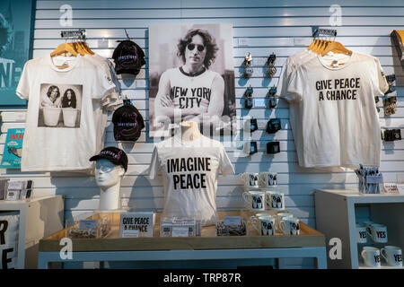 John Lennon Yoko,Souvenirs,,Double Fantasy,salon Banque D'Images