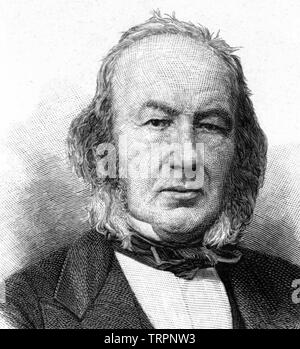 CLAUDE BERNARD (1813-1878) physiologiste français Banque D'Images