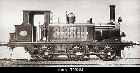 Un engin de la London, Brighton and South Coast line. À partir de la cérémonie du siècle, publié en 1934. Banque D'Images