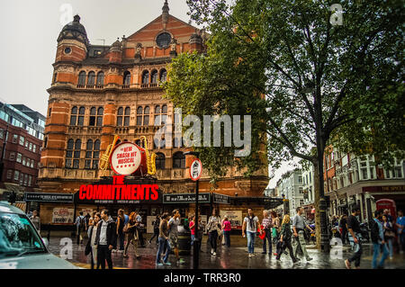 Palace Theatre, West End de Londres, Royaume-Uni. Le Palace Theatre est l'un des plus importants lieux de Londres sur la célèbre Shaftesbury Avenue, près de Piccadilly Circ Banque D'Images