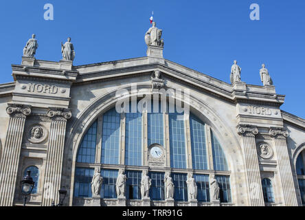 Gare du Nord, Paris, Ile-de-France, France Banque D'Images