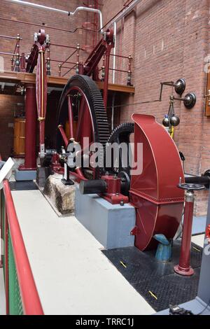 Bolton Steam Museum, Lancashire, UK Banque D'Images