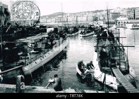 Cartes postales anciennes, Alger, Algérie, Afrique du Nord Banque D'Images