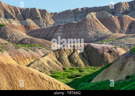 Badlands National Park (Dakota du Sud, USA. Banque D'Images