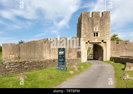 Farleigh Hungerford castle, Somerset, England, UK Banque D'Images