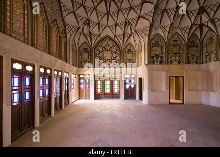 Maison à Kashan Tabatabaei au sein, une merveille d'architecture et des arts Banque D'Images