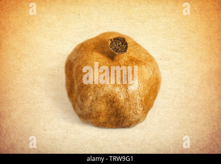 Grenade à sec sur vintage background Banque D'Images