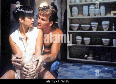 GHOST 1990 Paramount Pictures film avec Demi Moore et Patrick Swayze Banque D'Images