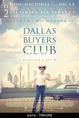 DALLAS BUYERS CLUB (2013). Copyright : Editorial uniquement. Pas de merchandising ou des couvertures de livres. C'est un document distribué au public. Les droits d'accès uniquement, aucune licence de droit d'auteur prévue. Seulement pour être reproduit dans le cadre de la promotion de ce film. Tension : Crédit photos / Album Banque D'Images