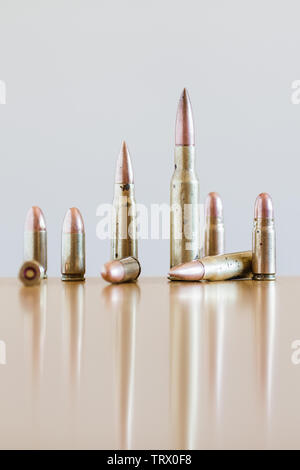 L'ancien des balles rouillées Banque D'Images