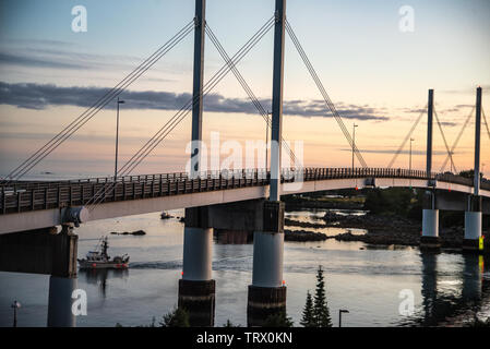 John O'Connell bridge. Banque D'Images