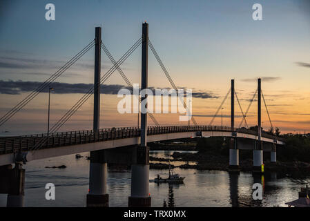 John O'Connell bridge. Banque D'Images