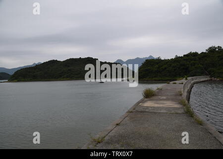 Vue sur les îles de Hong Kong Banque D'Images