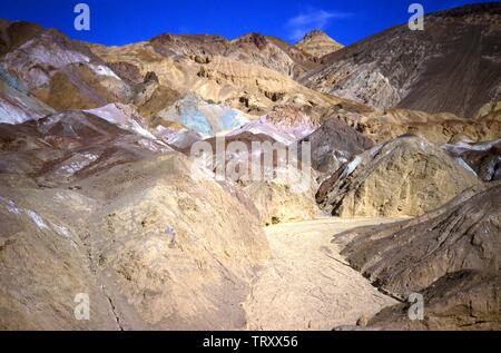 Palette d'artistes Death Valley NEVADA USA Banque D'Images