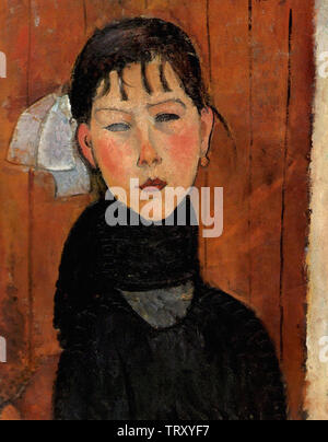 Amedeo Modigliani - Marie fille Personnes 1918 Banque D'Images