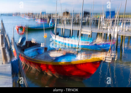 Palafítico Porto da Carrasqueira, péninsule de Troia, Alentejo, Portugal, Europe Banque D'Images