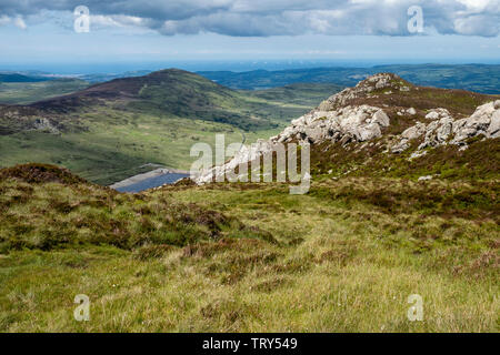 10/06/2019 Montagnes de Snowdonia Banque D'Images