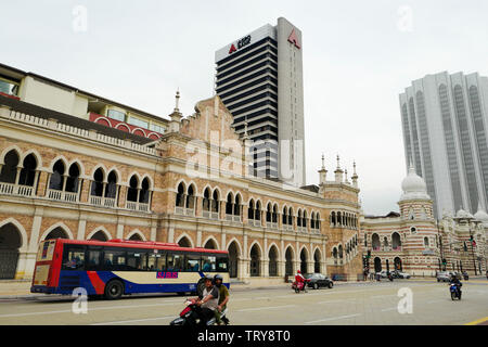 Kuala Lumpur Malaisie,,2ème,octobre,2017. Le Sultan Abdul Samad Building est un bâtiment de la fin du dix-neuvième siècle situé le long de Jalan Raja en face de la Banque D'Images