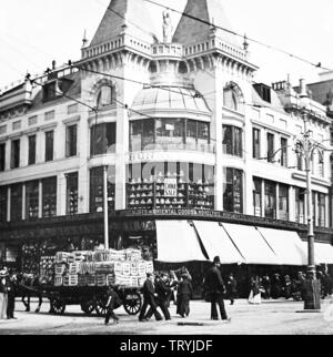 Grand magasin de Bunney, Liverpool Banque D'Images