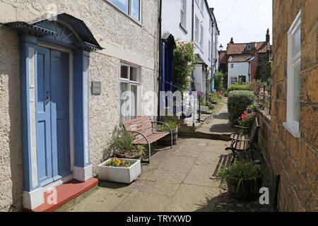 Bloomswell, Robin Hood's Bay, municipalité de Scarborough, North Yorkshire, Angleterre, Grande-Bretagne, Royaume-Uni, UK, Europe Banque D'Images