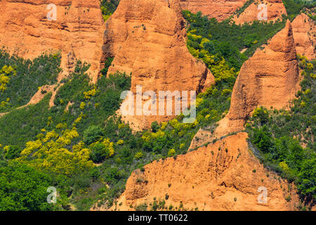 Las Médulas, El Bierzo, Leon, Castilla y Leon, Spain, Europe Banque D'Images