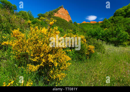 Las Médulas, El Bierzo, Leon, Castilla y Leon, Spain, Europe Banque D'Images