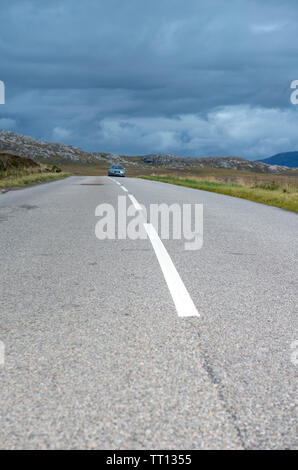 L'article de la côte du nord 500 route touristique près de Gairloch dans Wester Ross, Ecosse Banque D'Images