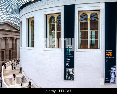 Queen Elizabeth II Great Court, British Museum Banque D'Images