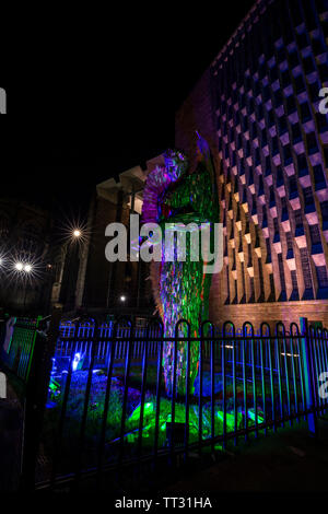 Le couteau Angel Visites Coventry Banque D'Images