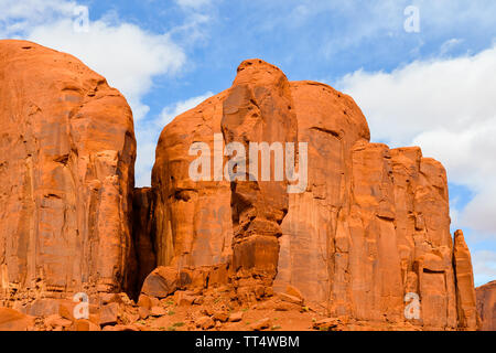 Cly Butte, Monument Valley, Navajo Tribal Park - Arizona Banque D'Images