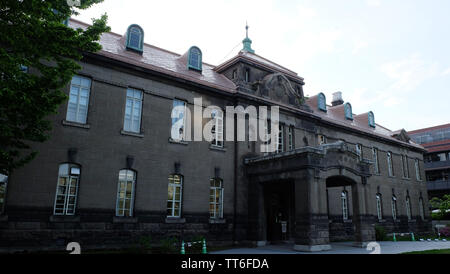 SAPPORO, JAPON - 18 mai 2019 : Musée de la ville de Sapporo, également connu sous le nom historique Ashigaru Shiryokan Sapporo Sapporo, ancienne cour d'appel. Banque D'Images