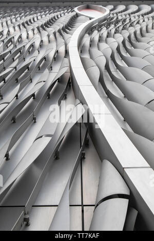 Extérieur de Xiqu Center, West Kowloon, Hong Kong, Chine Banque D'Images