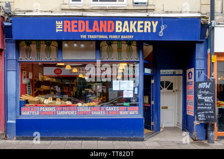 Autour de la région de Bristol Clifton Downs Le Redland Bakery Banque D'Images