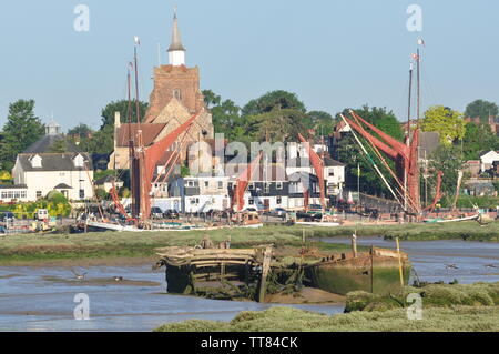 Essex, Angleterre Royaume-uni Maldon Banque D'Images