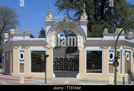 Espagne, Andalousie, Jerez de la Frontera, scène de rue, Bodega, Banque D'Images