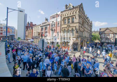 Manchester City Homecoming 2019 Banque D'Images