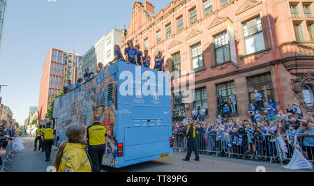 Manchester City Homecoming 2019 Banque D'Images