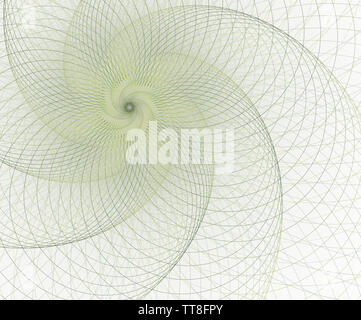 Design futuriste et surréaliste. Art numérique résumé fond fractal illustration pour la méditation et la décoration. La géométrie, l'élément de grillage. Intersection cu Banque D'Images