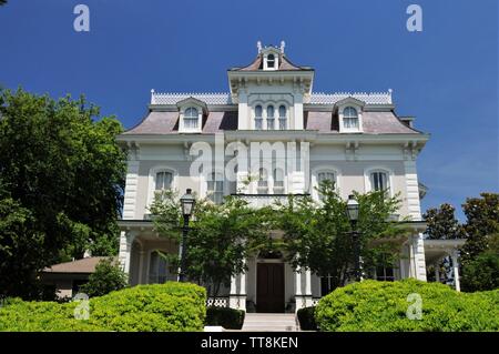 Glen Auburn une maison victorienne au Natchez, Mississippi construite en 1875. Banque D'Images