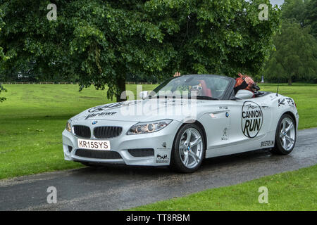 Leyland, Lancashire. UK. BMW Z4 voiture de sport vintage populaires, American Classic super vétéran de collection, les voitures modernes futures Banque D'Images