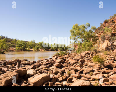 Murchison River, Ross Graham, le Parc National de Kalbarri, Australie occidentale Banque D'Images