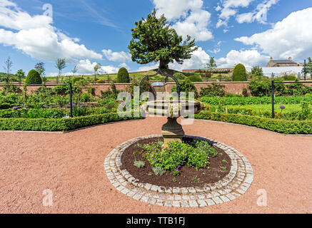La Reine Elisabeth jardins clos de Dumfries House et jardin à Dumfries House Estate près de Cumnock East Ayrshire Scotland UK Banque D'Images