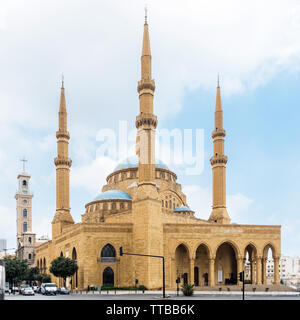 Mohammed Al Amin mosque, Central District, Beyrouth, Liban Banque D'Images