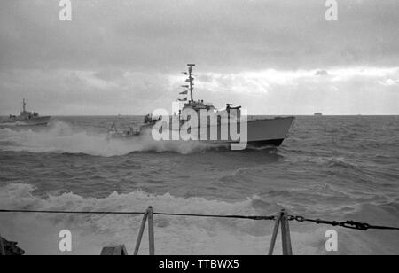 La MARINE ROYALE Schnellboot / bateau de patrouille rapide / Ex-MTB Motor Torpedo Boat - Vosper 73 ft Type II Banque D'Images