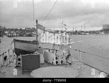 La MARINE ROYALE Schnellboot / bateau de patrouille rapide / Ex-MTB Motor Torpedo Boat - Vosper 73 ft Type II Banque D'Images